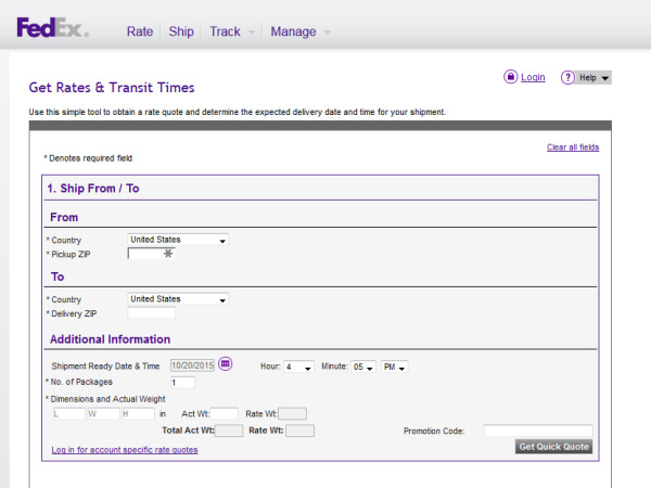 FedEx SameDay preview